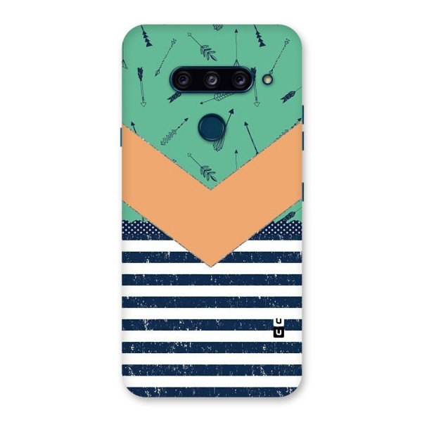 Arrows and Stripes Back Case for LG  V40 ThinQ
